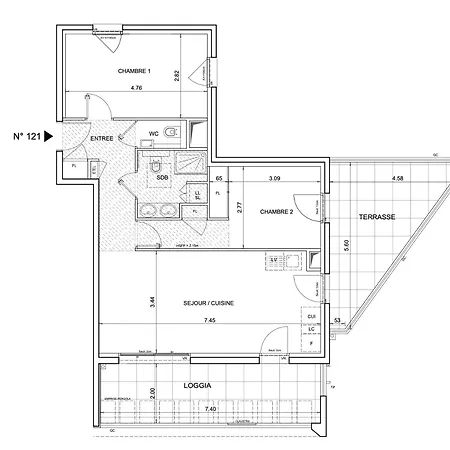 Apartamento Prestige View 121 *
